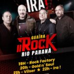 Guaíra – Ira será a grande atração do II Rock Rio Paraná nesta sexta-feira